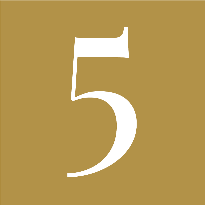 Vak met 5 goud | Thoma Post Makelaars