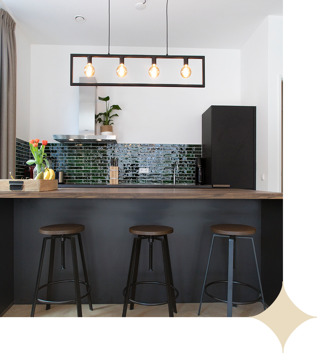 Beekstraat eetkamer met ster | Thoma post