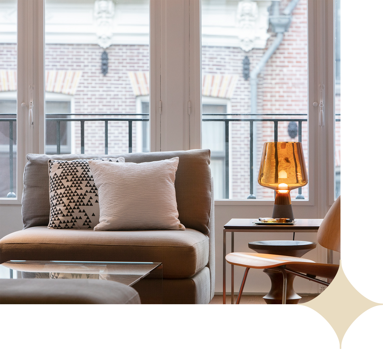 Vondelstraat 1 met ster | Thoma Post