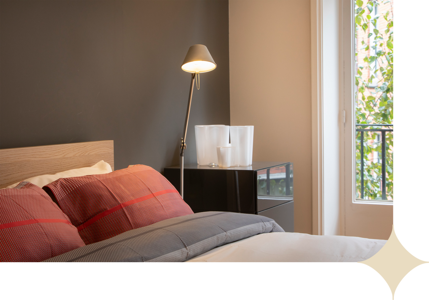 Vondelstraat met ster | Thoma post