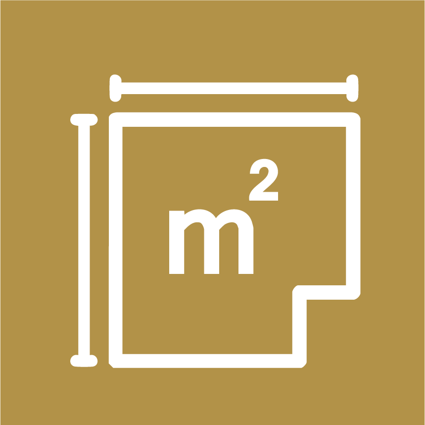 Woonoppervlakte icoon | Makelaar Amsterdam